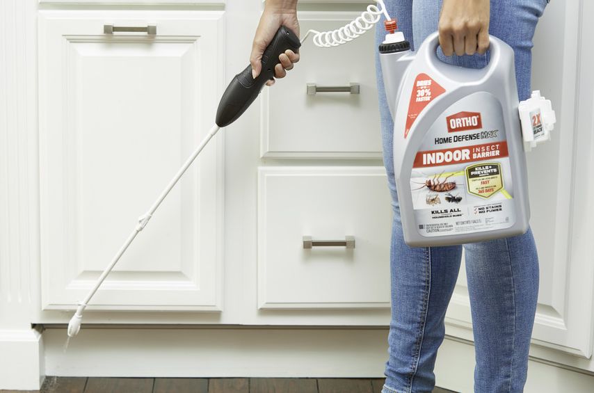 1-Gallon Home Defense Max Indoor Insect Barrier With Extended Reach Comfort Wand