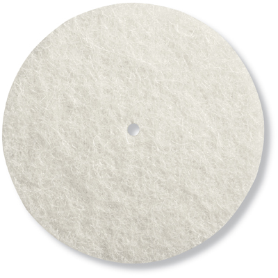 1-Inch Felt Polishing Wheel