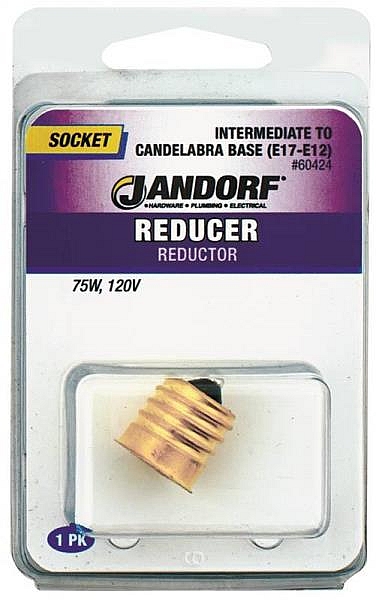 Intermediate-To-Candelabra Socket Reducer