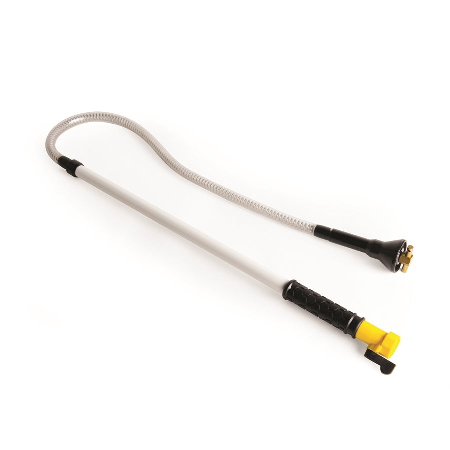 Rv Flexible Swivel Stick With Shutoff Valve