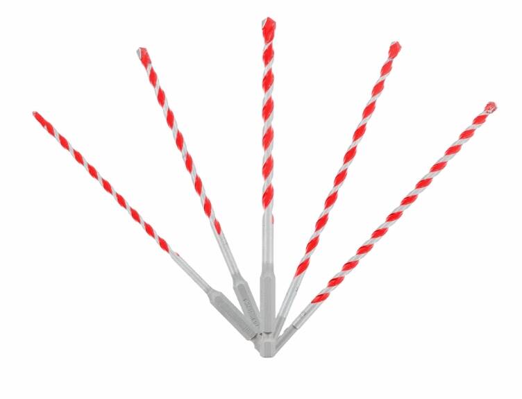 Speedemon Red Granite Carbide Tipped Hammer Drill Bit Set 5-Piece 1 Speedemon Red Granite Carbide Tipped Hammer Drill Bit Set 5-Piece