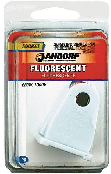 Fluorescent Single Pin Lamp Socket