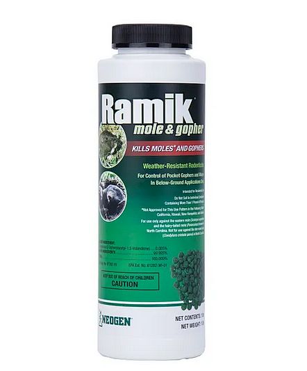 1-Pound Ramik Pellet Mole And Gopher Bait Shaker