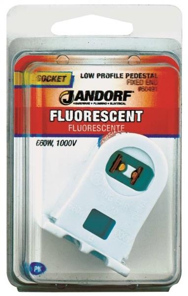 Fluorescent Low-Profile Lamp Socket