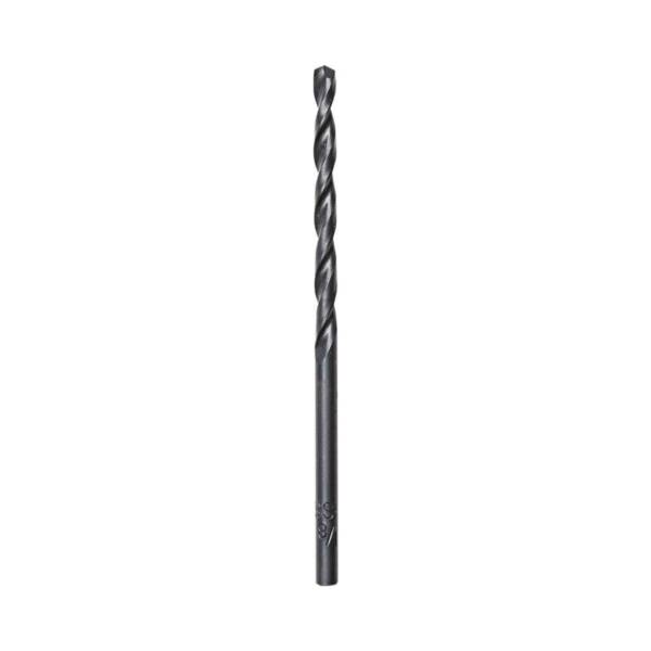 Jobber Bit Drill Bit, Parabolic Flute, 4-5/16 In L Flute, 3-Flat, Reduced Shank