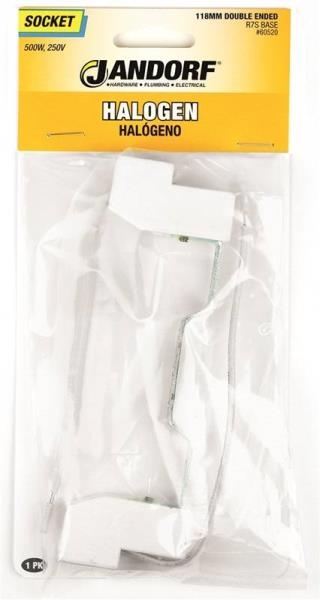 Halogen R7s Double End Lamp Socket