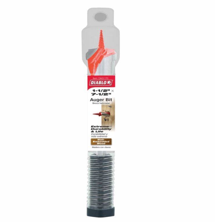 1-1/2 x 7-1/2-Inch Auger Drill Bit 1 1-1/2 x 7-1/2-Inch Auger Drill Bit