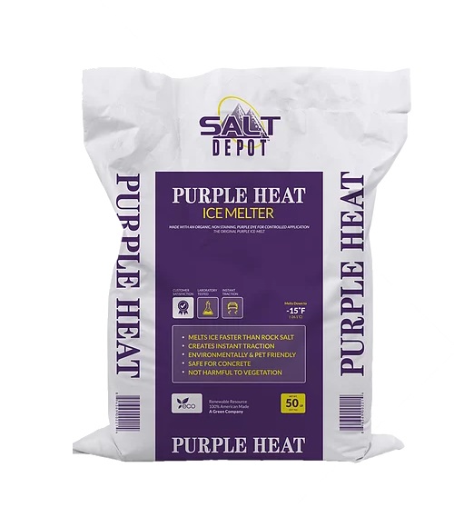 50-Pound Purple Heat Ice Melt 2 50-Pound Purple Heat Ice Melt