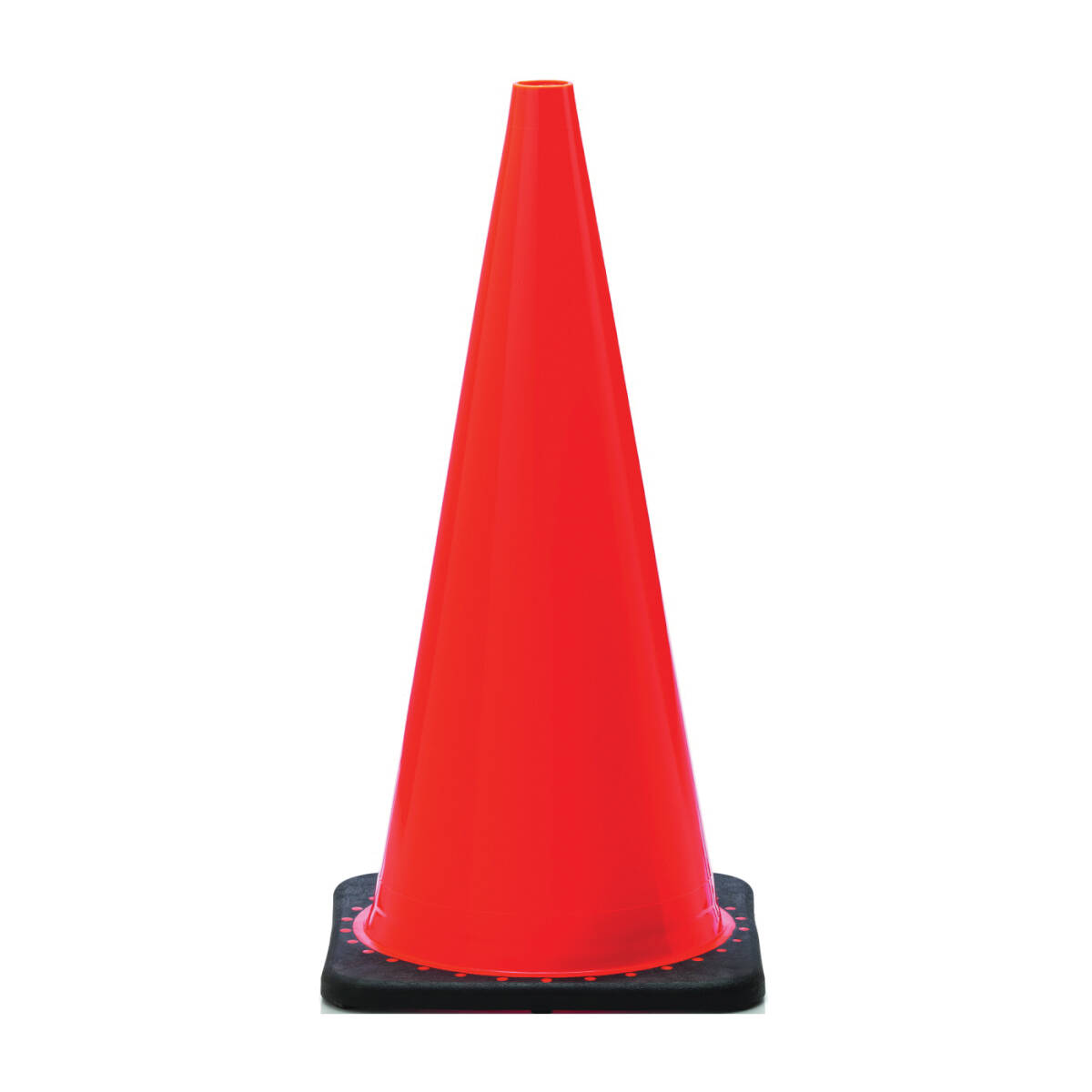 28-Inch Orange PVC Traffic Safety Cone