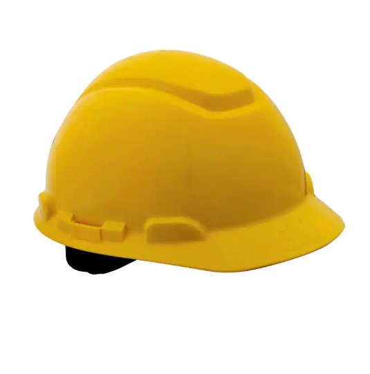 Yellow 4-Point Suspension Hard Hat 4 Yellow 4-Point Suspension Hard Hat