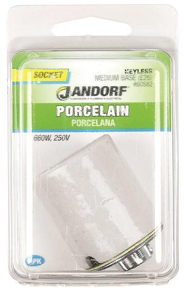 Porcelain Medium Base Keyless Lamp Socket 1 Porcelain Medium Base Keyless Lamp Socket