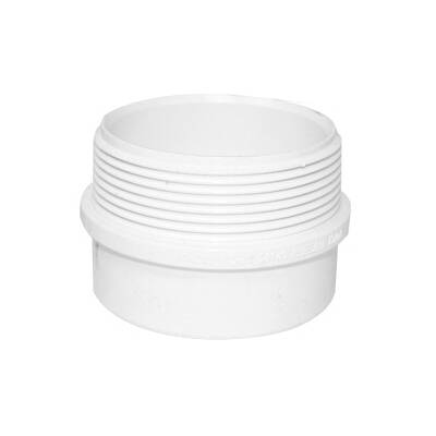1-1/2-Inch Spigot 1-1/2-Inch Slip White Trap Adapter 1 1-1/2-Inch Spigot 1-1/2-Inch Slip White Trap Adapter