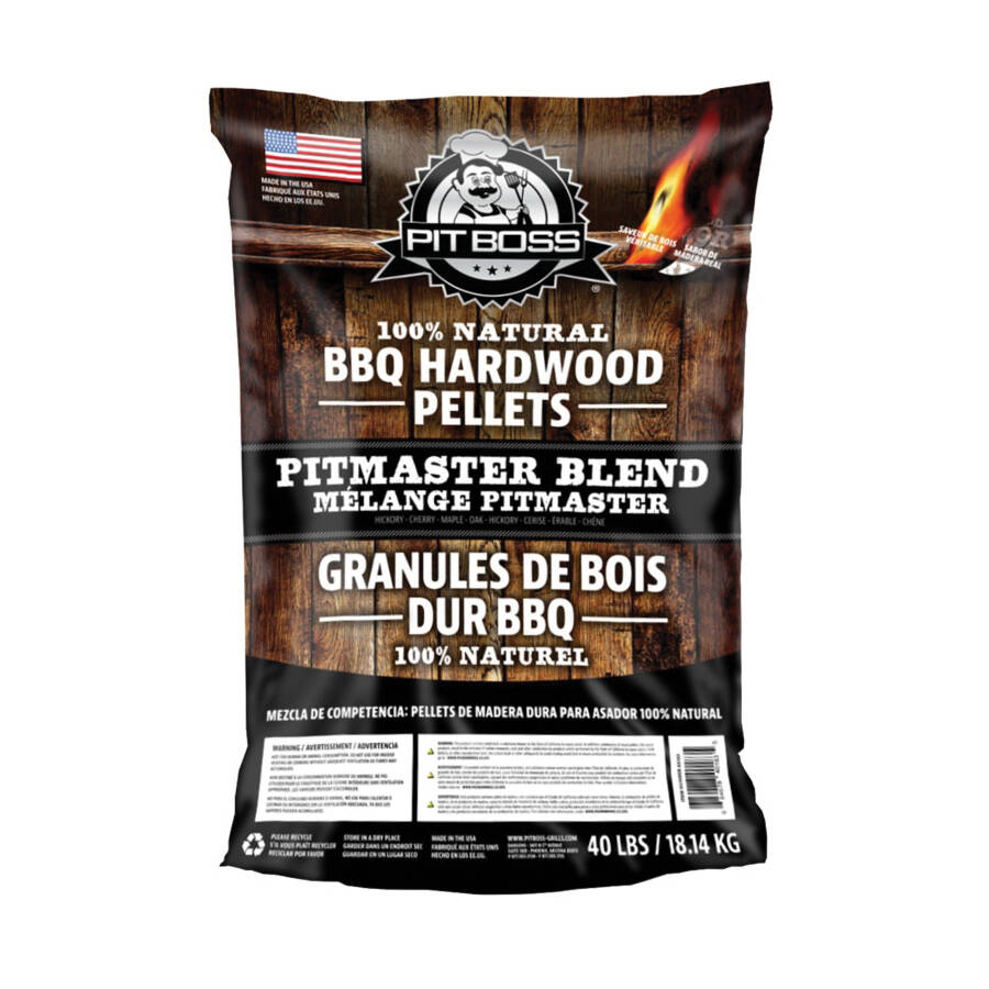 Pitmaster Blend Hardwood Smoking Wood Pellets, 40 lb