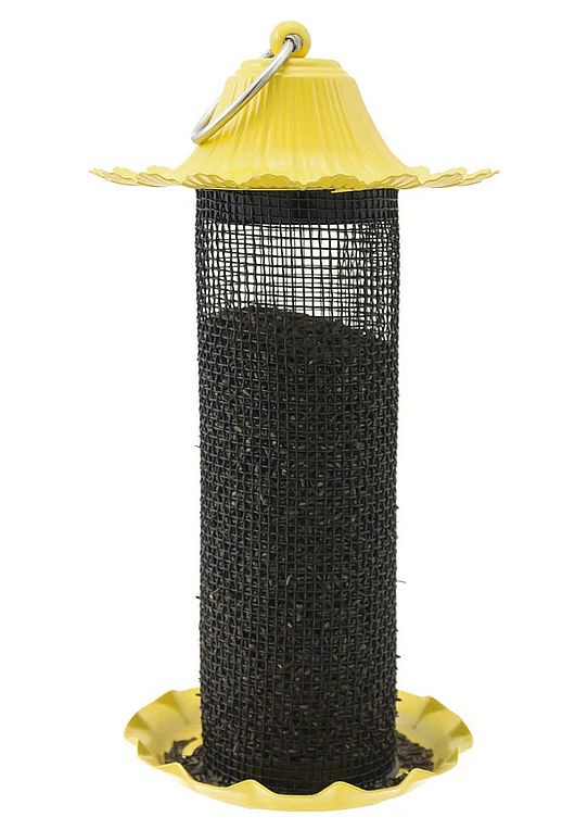 0.6-Pound Yellow Little-Bit Finch Screen Bird Feeder