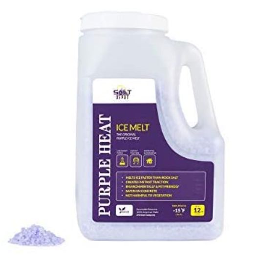 12-Pound Purple Heat Ice Melt 1 12-Pound Purple Heat Ice Melt