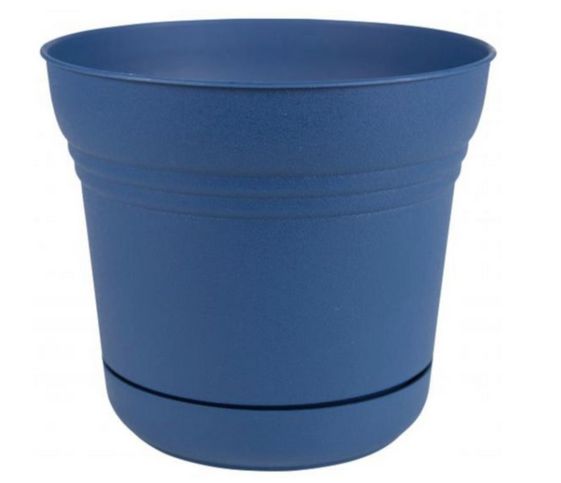 12-Inch Saturn Deep Sea Planter With Saucer 1 12-Inch Saturn Deep Sea Planter With Saucer