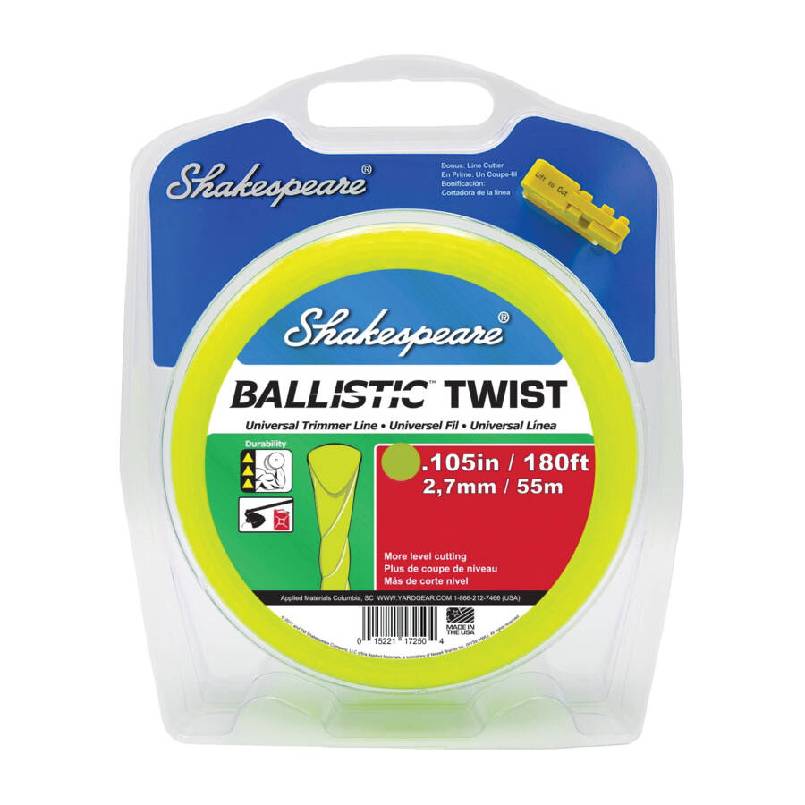 0.105-Inch X 180-Foot Trimmer Twist Line