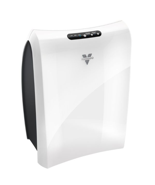 220 Sq. Ft. White Air Purifier With True Hepa Filtration 1 220 Sq. Ft. White Air Purifier With True Hepa Filtration