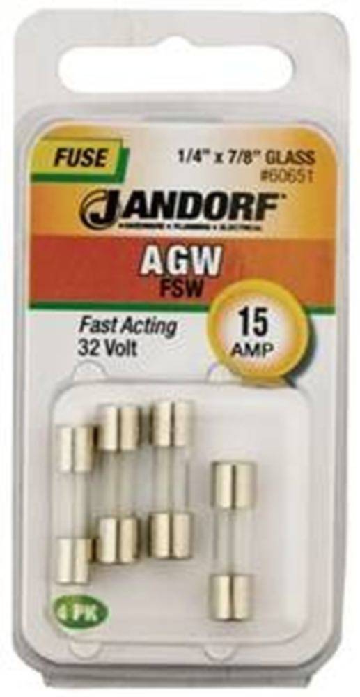 15-Amp Agw Cartridge Fast Acting Fuse Without Indicator 1 15-Amp Agw Cartridge Fast Acting Fuse Without Indicator
