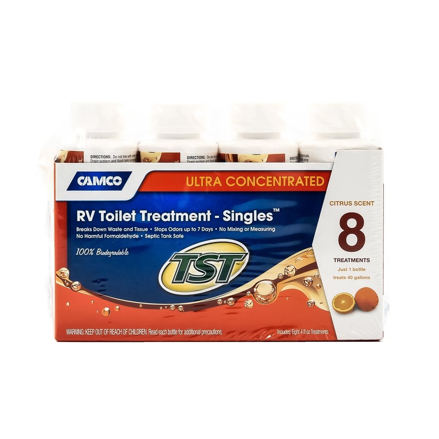 4-Ounce Tst Ultra Concentrated Rv Toilet Treatment-Singles 8-Pack