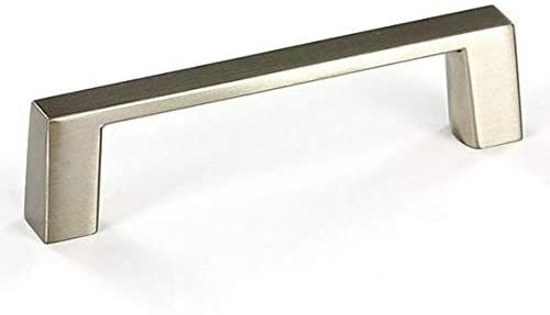 3-Inch Brushed Nickel Contemporary Metal Cabinet Pull 2 3-Inch Brushed Nickel Contemporary Metal Cabinet Pull