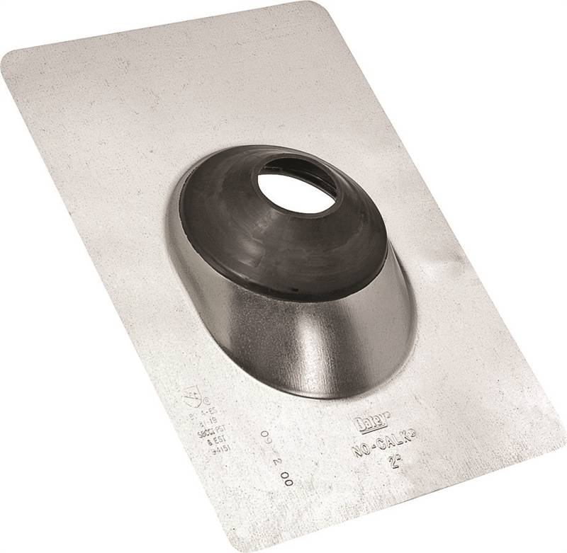 No-Calk 1-1/2-Inch Galvanized Steel Roof Flashing 1 1-1/2-Inch No-Calk Galvanized Steel Roof Flashing