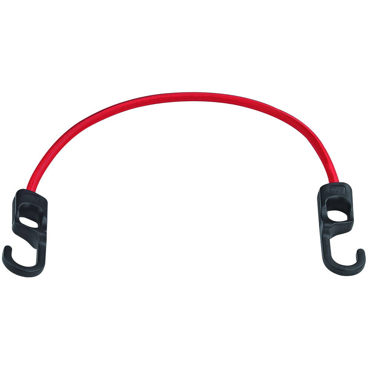 24-Inch Braided Heavy Duty Bungee Cord With Plastic Hooks 4-Pack