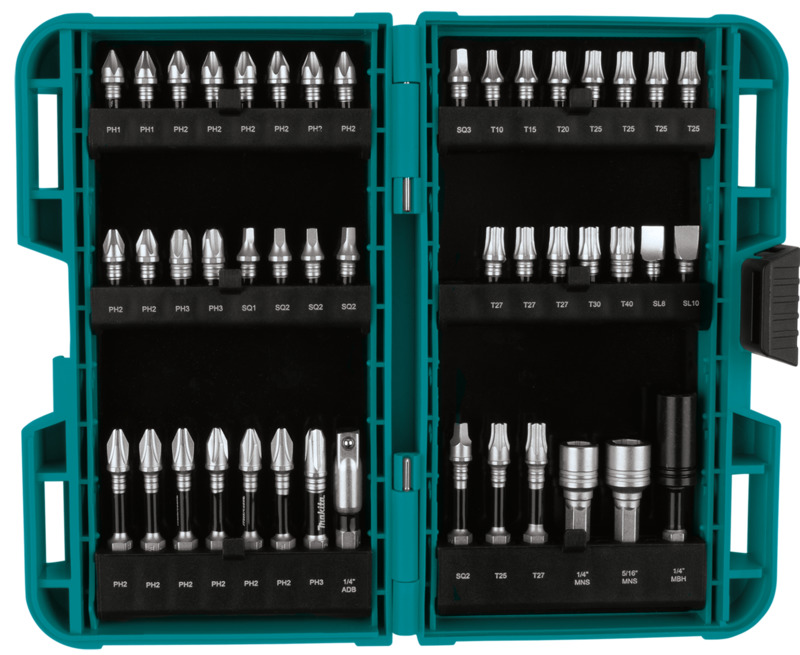 Steel Impact Bit Set 45-Piece