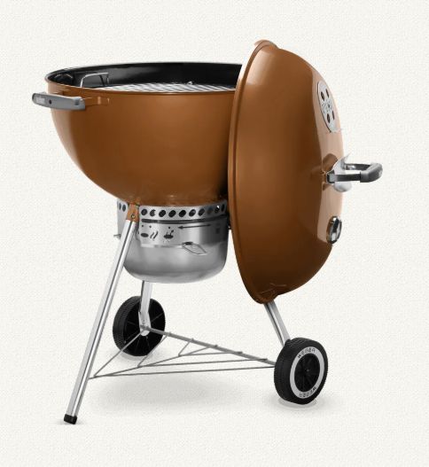 27 x 22-1/2-Inch Copper Original Kettle Series Premium Charcoal Kettle Grill