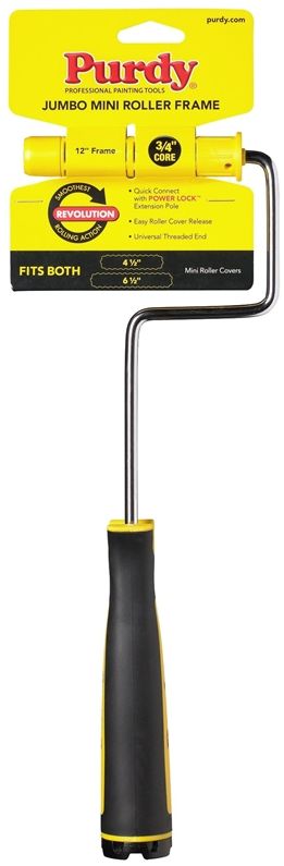 4-1/2-Inch And 6-1/2-Inch Revolution Jumbo Mini Paint Roller Frames 1 4-1/2-Inch And 6-1/2-Inch Revolution Jumbo Mini Paint Roller Frames
