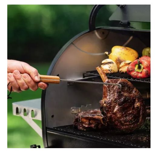 12-Inch Stainless Steel Pig Tail Grilling Flipper