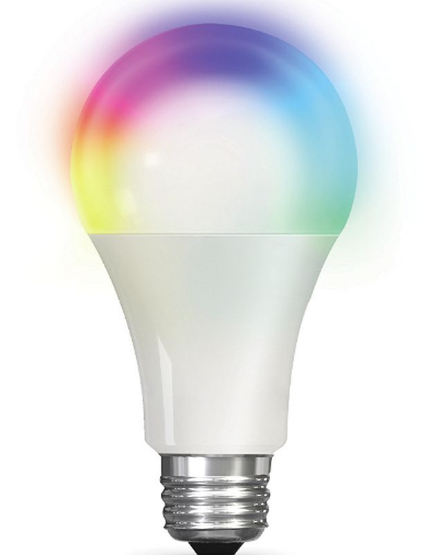 WiFi 60-Watt Equivalent A19 E26-Medium Selectable Color Non-Dimmable Smart LED Light Bulb, 1-Pack
