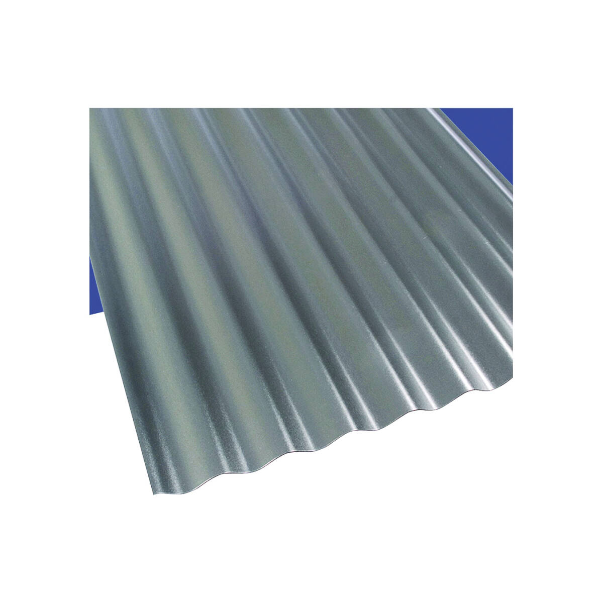 12-Foot X 26-Inch X 0.063-Inch Gray Polycarbonate Corrugated Roofing Panel