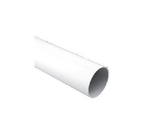 1-1/4-Inch X 8-Foot White Steel Closet Rod