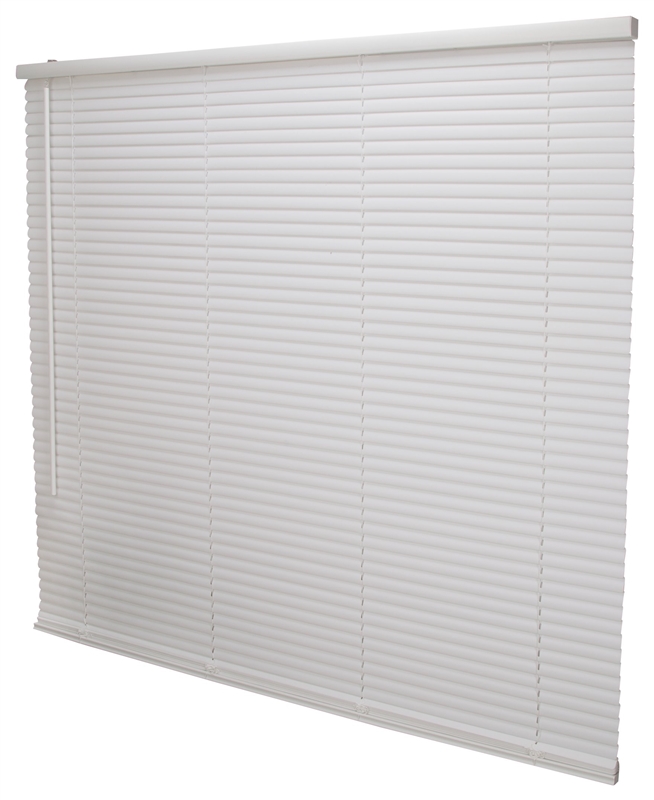 48 x 64-Inch White Vinyl Cordless Blind