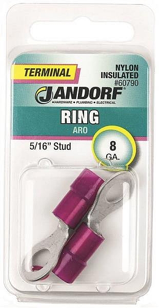 5/16-Inch Nylon Insulated Ring Terminal 1 5/16-Inch Nylon Insulated Ring Terminal
