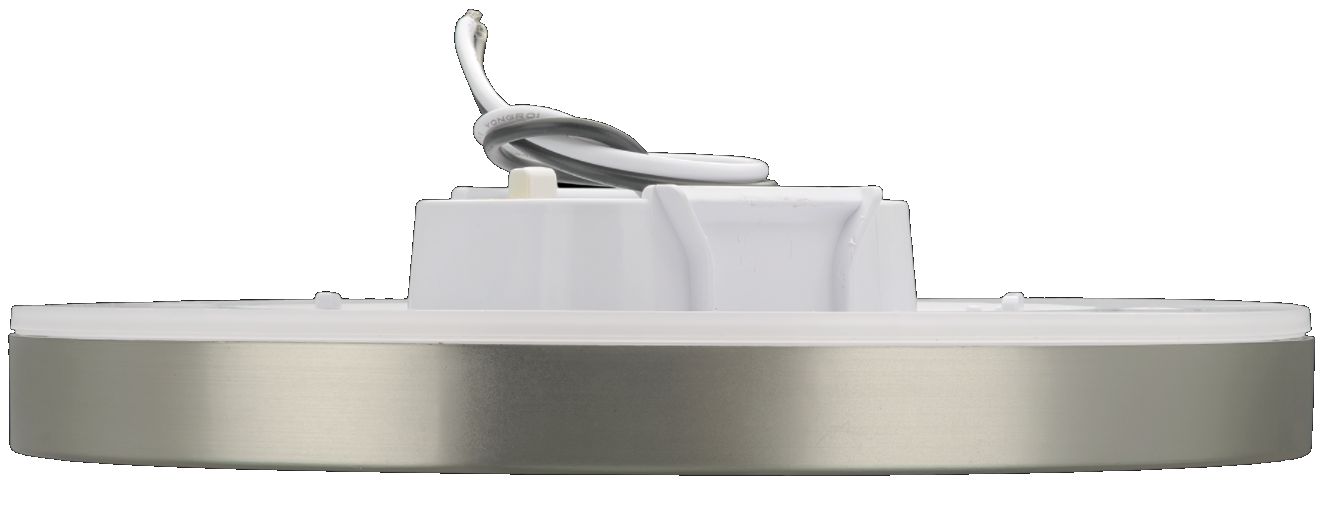 7-1/2-Inch 12-Watt Brushed Nickel Ceiling Light Fixture 1 7-1/2-Inch 12-Watt Brushed Nickel Ceiling Light Fixture