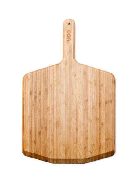 12-Inch Bamboo Pizza Peel & Serving Board