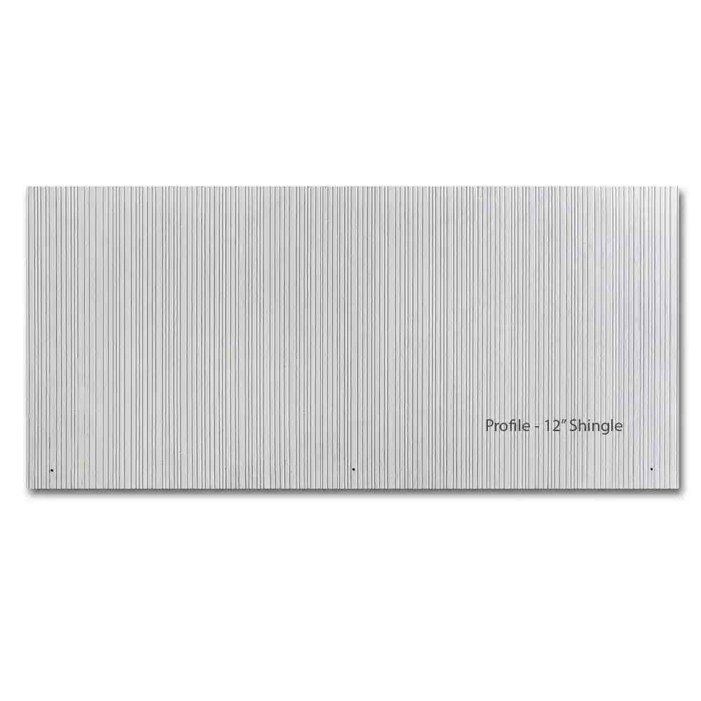 WeatherSide, Profile Single, Fiber-Cement Siding, Replacement For Asbestos Siding