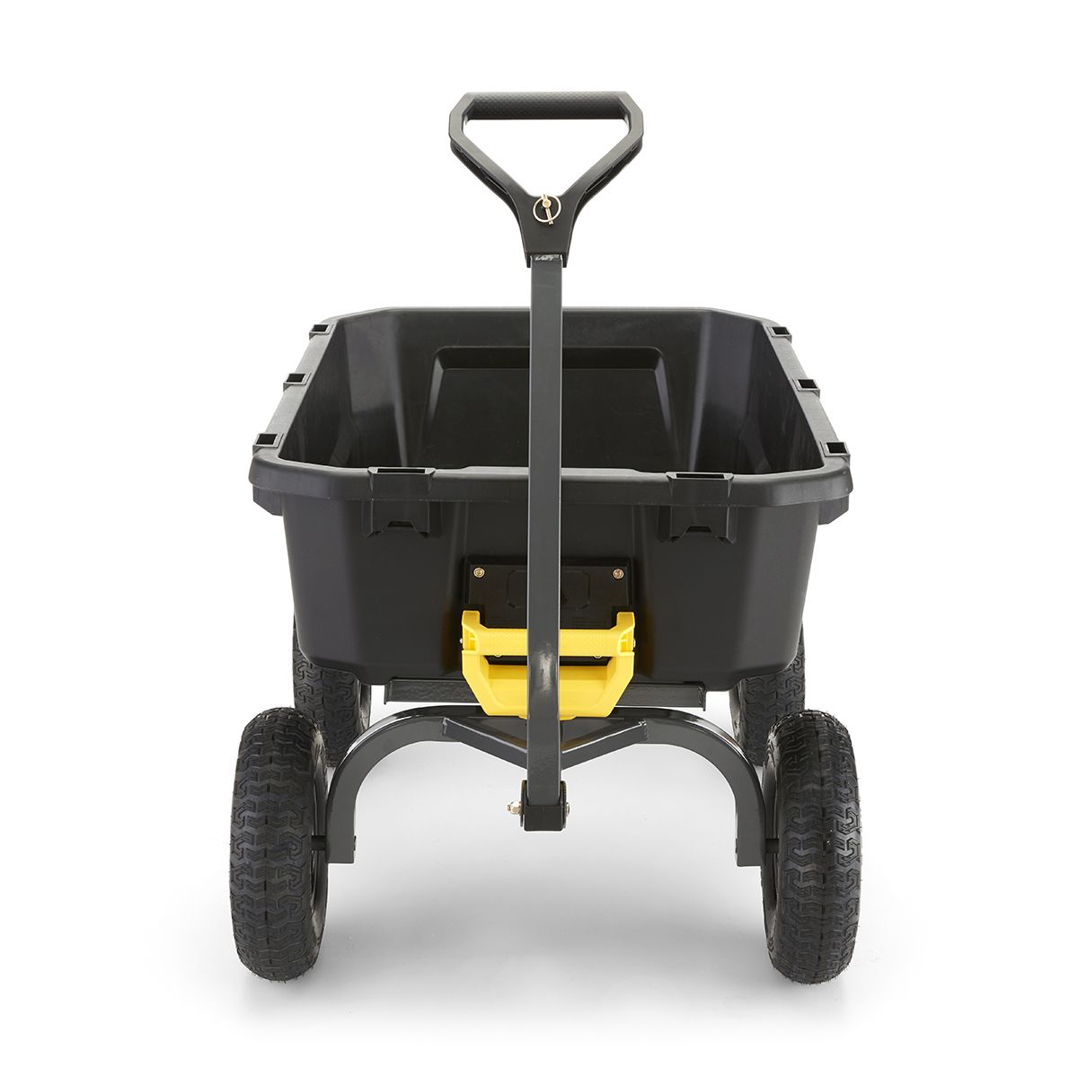 7 Cubic Foot, Black, Heavy Duty Poly Yard Dump Cart 13 7 Cubic Foot, Black, Heavy Duty Poly Yard Dump Cart