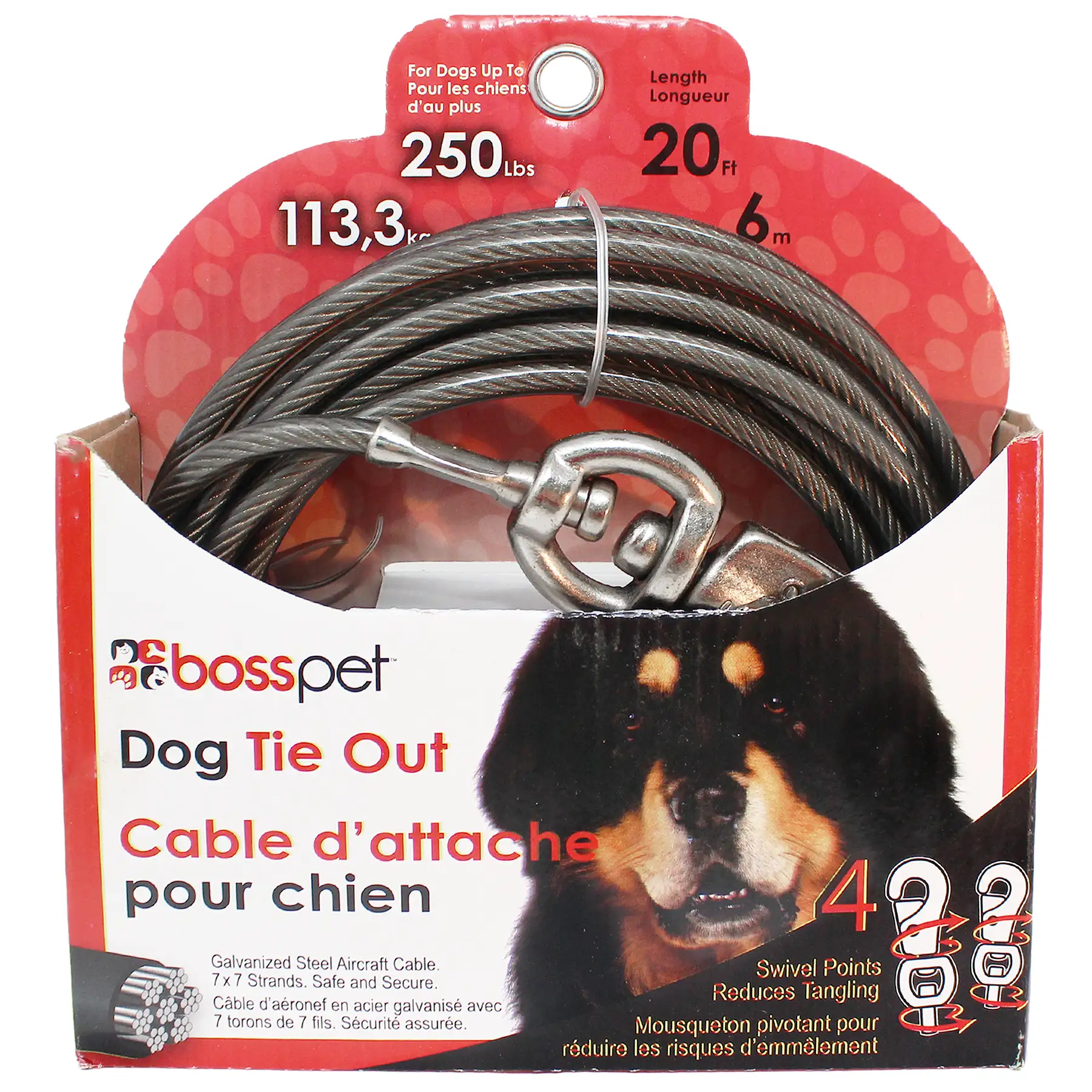 20-Foot Super-Beast Tie-Out