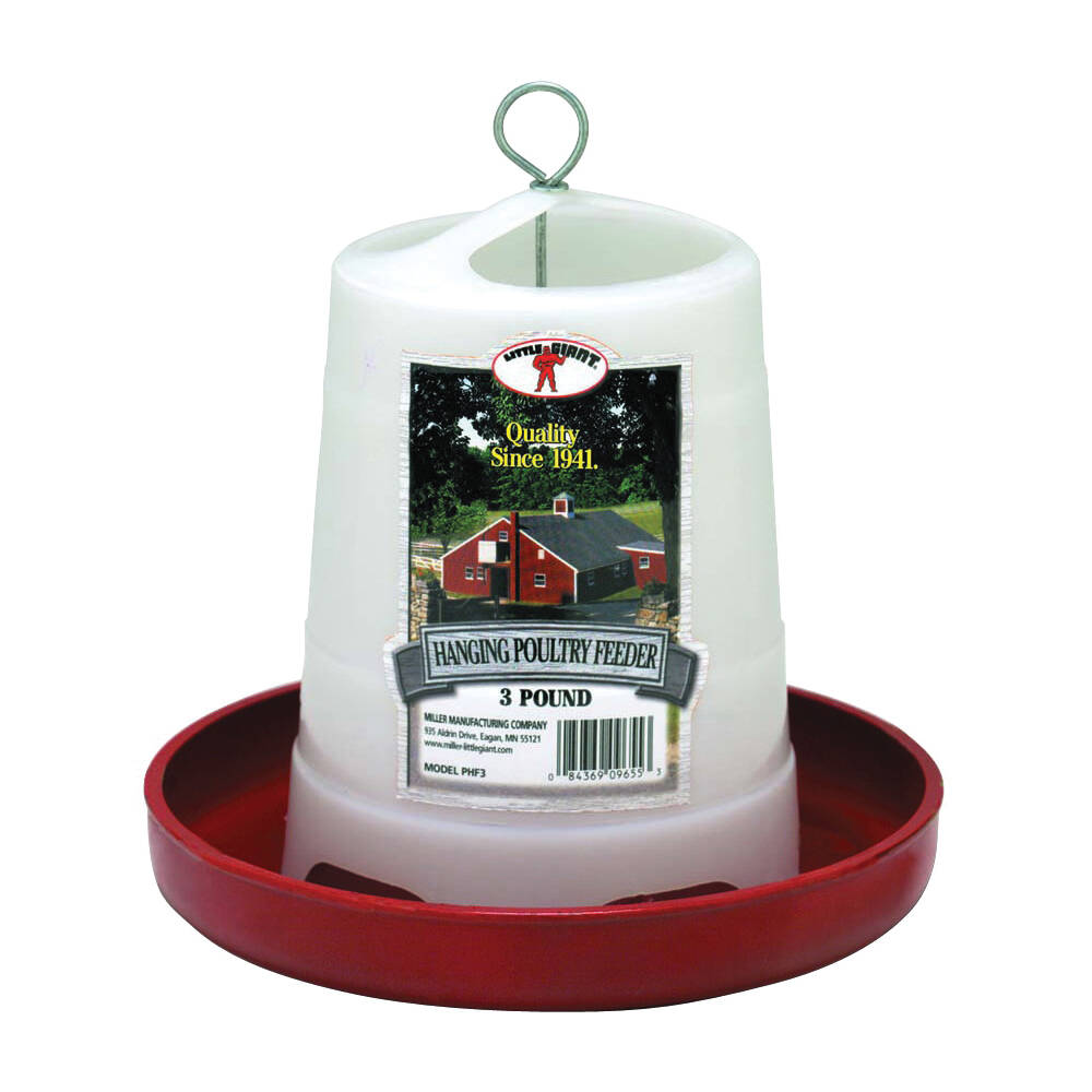 11-Pound Capacity Plastic Poultry Feeder