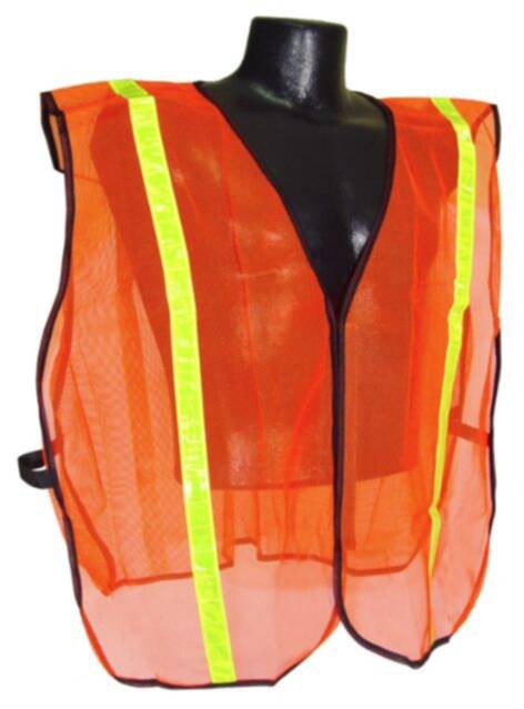 Orange Mesh Safety Vest In 2x/5x