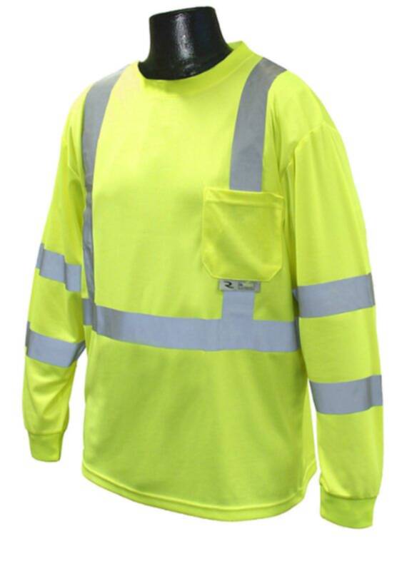 X-Large Green Class 3 Long-Sleeve T-Shirt