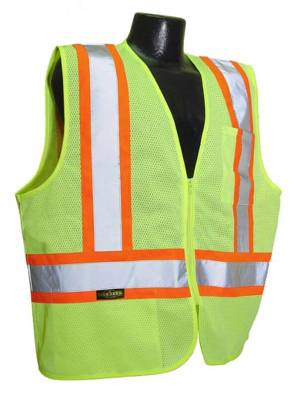 X-Large Green Class 2 Mesh Econo Vest