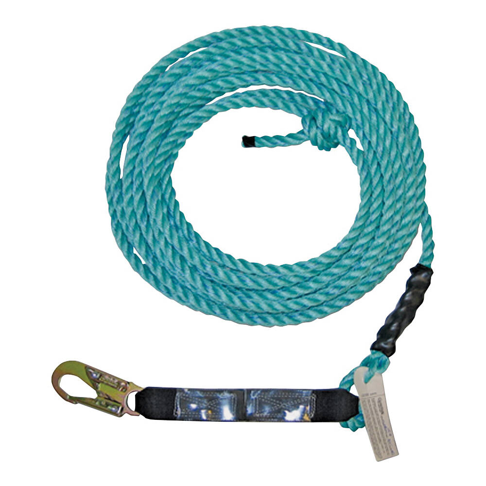 25-Foot Vertical Lifeline Carabiner