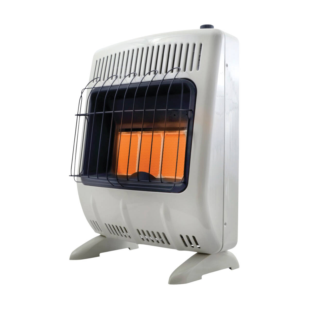 20,000 Btu 3 Plaque Natural Gas Vent-Free Radiant Gas Heater