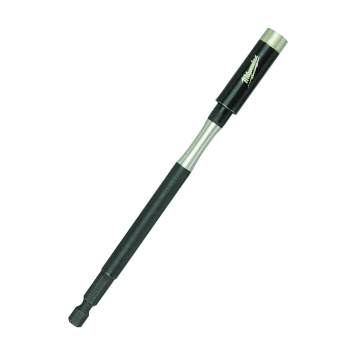 Shockwave Bit Holder With C-Ring, 1/4 In Hex Drive, 1/4 In Hex Shank, Steel