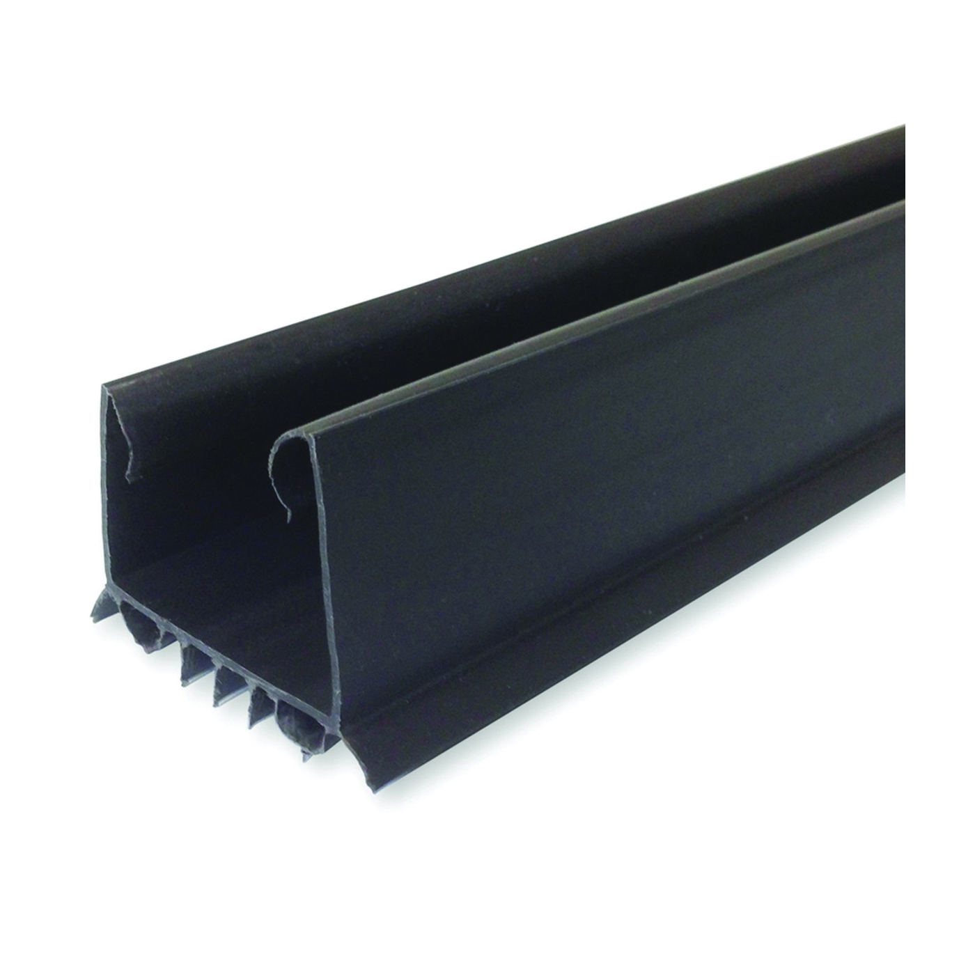 36-Inch Brown Vinyl Door Seal 1 36-Inch Brown Vinyl Door Seal
