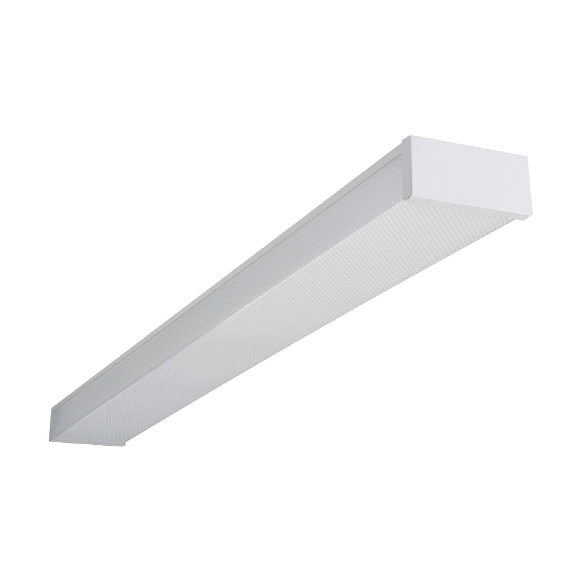 120-Volt 15-Watt 2-Led Lamp 1811-Lumens Steel Fixture Wp Series Utility Wrap Light